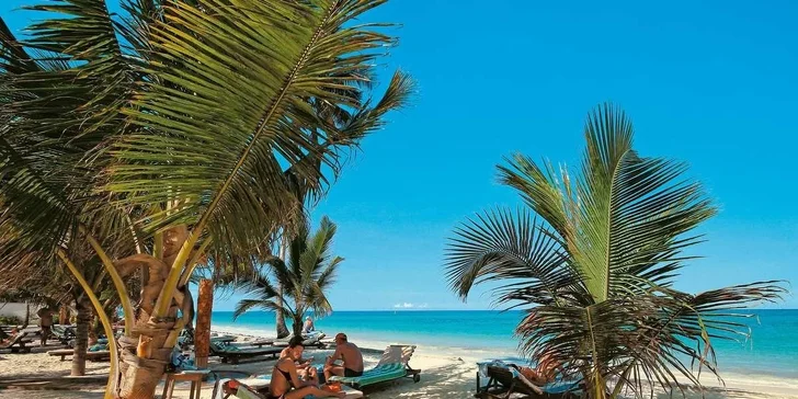 Letecky Zanzibar: let dreamlinerem, hotel Sultan Sands Island Resort**** s all inclusive, bazén i pláž