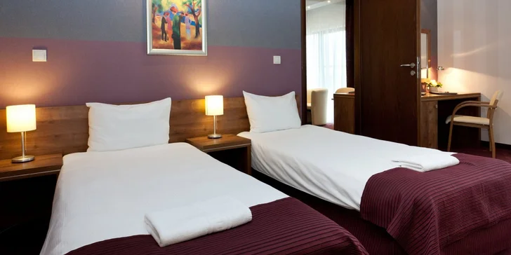 4* hotel v Krakově se stravou, wellness a možností vstupu do sousedního aquaparku