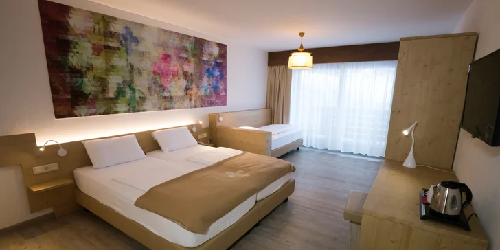 Na lyže do Fieberbrunnu: zámecký family hotel s neomezeným wellness a polopenzí, first minute sleva