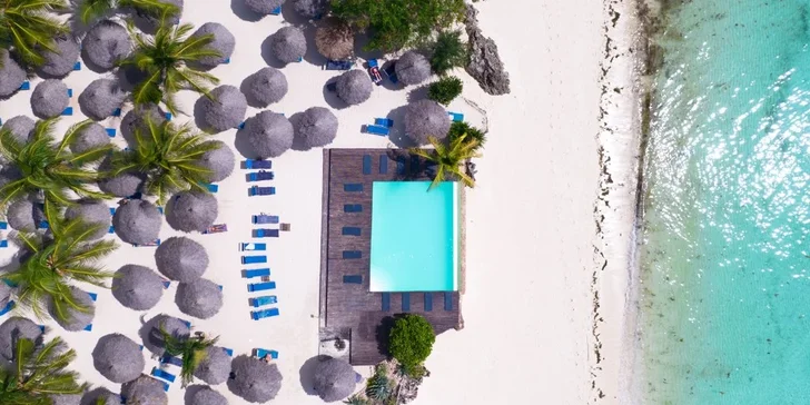 Dovolená na Zanzibaru: 4* hotel na pláži, all inclusive, bazény i letenky
