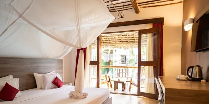 Dovolená na Zanzibaru: 4* hotel na pláži, all inclusive, bazény i letenky