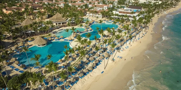 Dominikánská republika letecky: 5* hotel přímo u pláže, all inclusive i animační programy