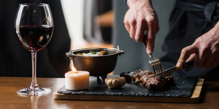 Degustace vyzrálých steaků a prvotřídních rumů či španělských vín