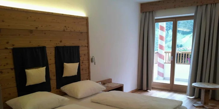 Dovolená v Jižním Tyrolsku: snídaně a wellness, 5 minut od skiareálu, super na túry i kola