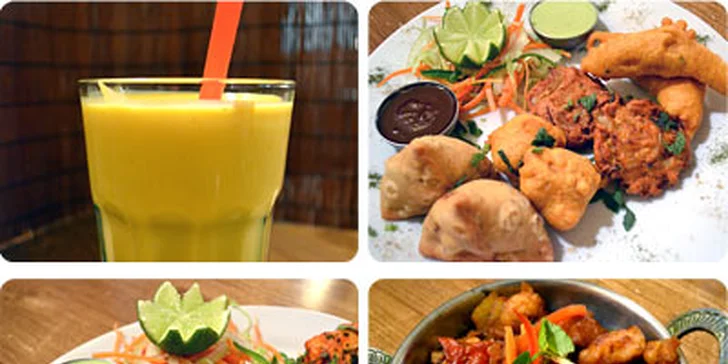 Výtečné menu pro DVĚ osoby v indické restauraci Dilli Delhi. Lahodné pokrmy, tři hlavní chody, dezert i nápoje, které voní dálkami.