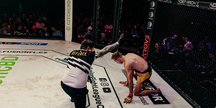 Vstupenka na jubilejní galavečer Fusion 30 v Plzni: MMA, fusion i bare knuckle v oktagonu