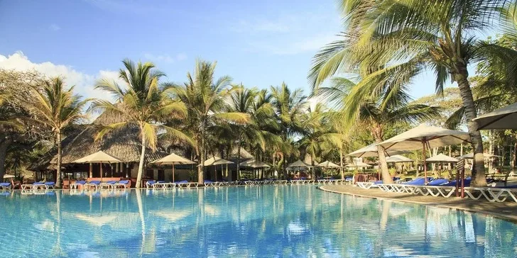 Exotický relax v Keni: 4* hotel Baobab Beach Resort & SPA přímo u oceánu, all inclusive a letenky