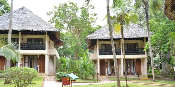 Exotický relax v Keni: 4* hotel Baobab Beach Resort & SPA přímo u oceánu, all inclusive a letenky