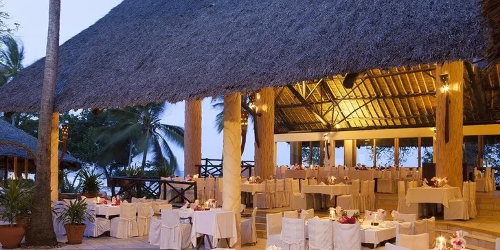 Exotický relax v Keni: 4* hotel Baobab Beach Resort & SPA přímo u oceánu, all inclusive a letenky