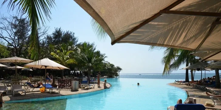Exotický relax v Keni: 4* hotel Baobab Beach Resort & SPA přímo u oceánu, all inclusive a letenky