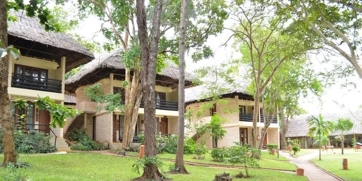 Exotický relax v Keni: 4* hotel Baobab Beach Resort & SPA přímo u oceánu, all inclusive a letenky