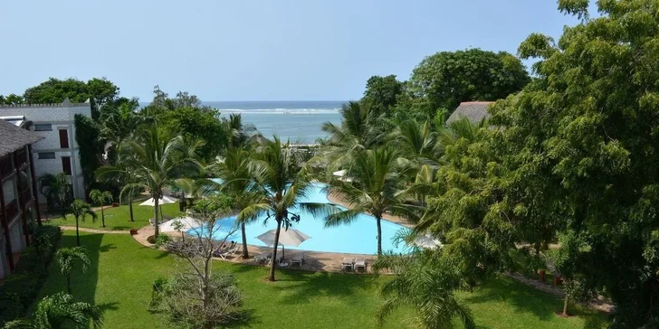 Exotický relax v Keni: 4* hotel Baobab Beach Resort & SPA přímo u oceánu, all inclusive a letenky