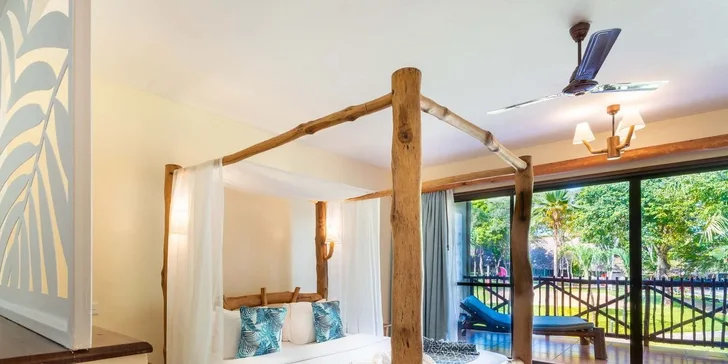 Exotický relax v Keni: 4* hotel Baobab Beach Resort & SPA přímo u oceánu, all inclusive a letenky