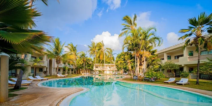 Poznejte Keňu: 4* hotel Diamonds Malindi přímo u pláže, vč. all inclusive a letenek