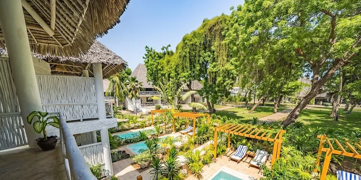 Poznejte Keňu: 4* hotel Diamonds Malindi přímo u pláže, vč. all inclusive a letenek