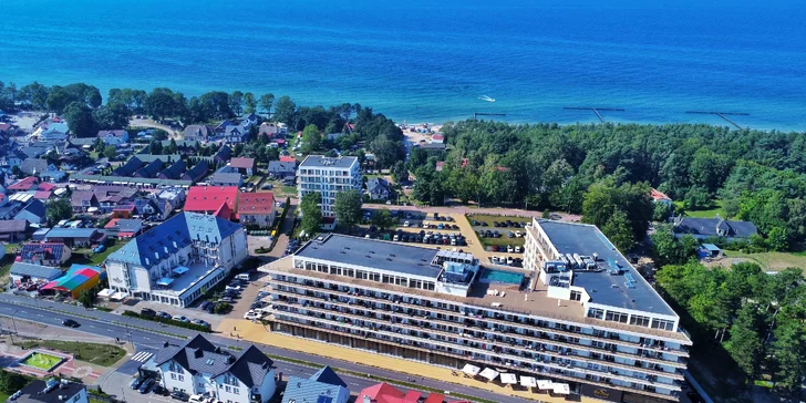 Pobyt přímo u Baltu pro pár i rodinu: polopenze a neomezený wellness