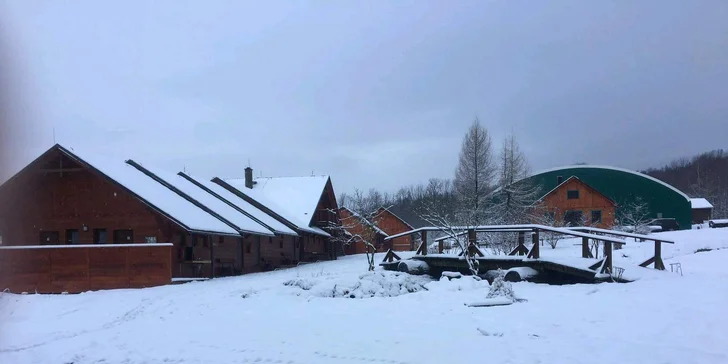 Pobyt na ranči v Jeseníkách: snídaně, sleva na wellness i parkování zdarma