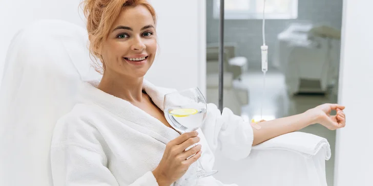Zatočte s únavou a oslabenou imunitou: infuze vitamínu C vč. antioxidantu, 1–3 podání
