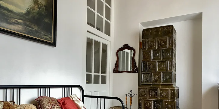 Historická vila v areálu zámku Svatý Anton: 3 apartmány s krásnou anglickou zahradou