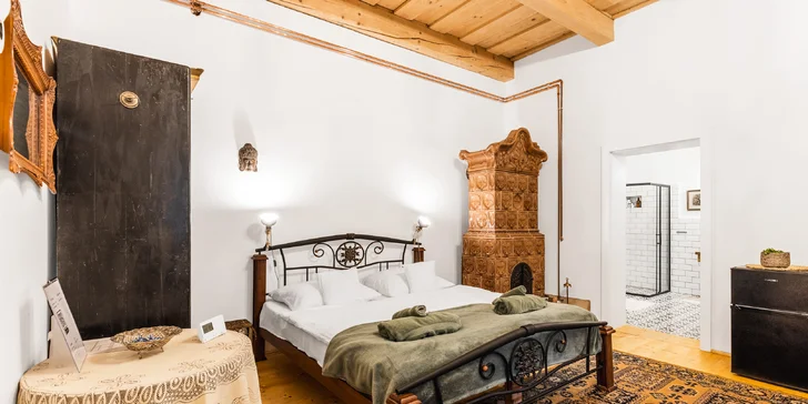 Historická vila v areálu zámku Svatý Anton: 3 apartmány s krásnou anglickou zahradou