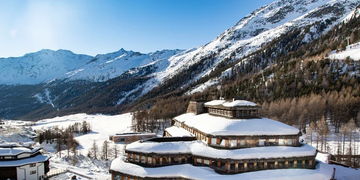Italské Alpy a ledovec Schnalstal: hotel u sjezdovky s polopenzí, wellness i vyžitím pro děti