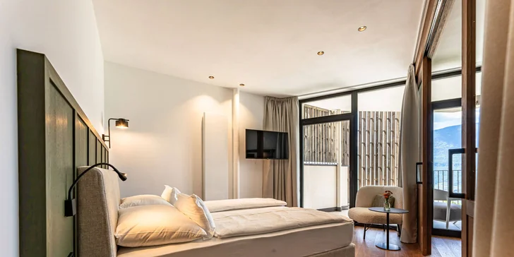 Údolí Adige: hotel s vlastní vinicí, neomezený wellness, polopenze a karta výhod