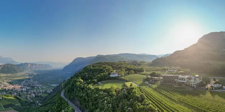 Údolí Adige: hotel s vlastní vinicí, neomezený wellness, polopenze a karta výhod