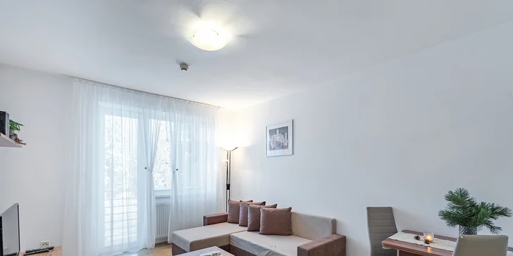Pobyt v prostorných apartmánech v Tatranské Lomnici i s privátním wellness