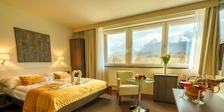 Dovolená ve Vysokých Tatrách: wellness pobyt v luxusním resortu s polopenzí, animační program