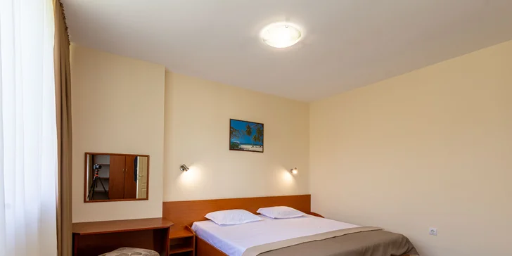 Rodinná dovolená v Bulharsku: hotel 500 m od moře, animační program, nový aquapark, 2 děti zdarma