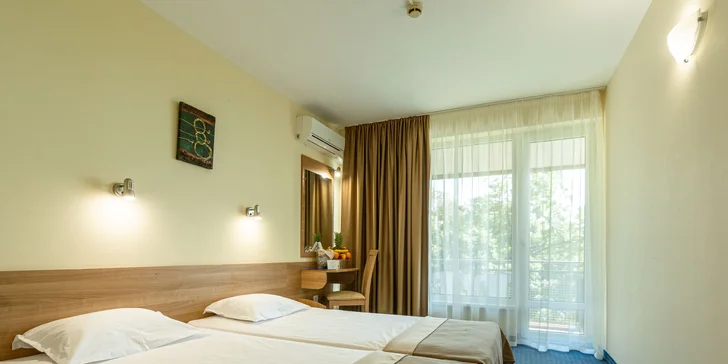 Rodinná dovolená v Bulharsku: hotel 500 m od moře, animační program, nový aquapark, 2 děti zdarma
