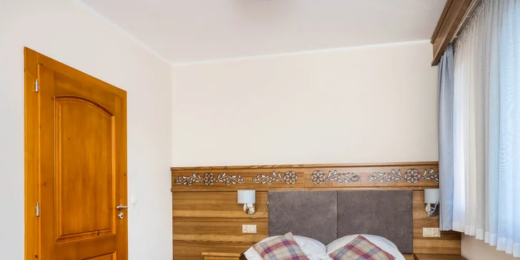 Odpočinek s wellness a snídaní v polských Tatrách: pokoje pro páry i rodiny