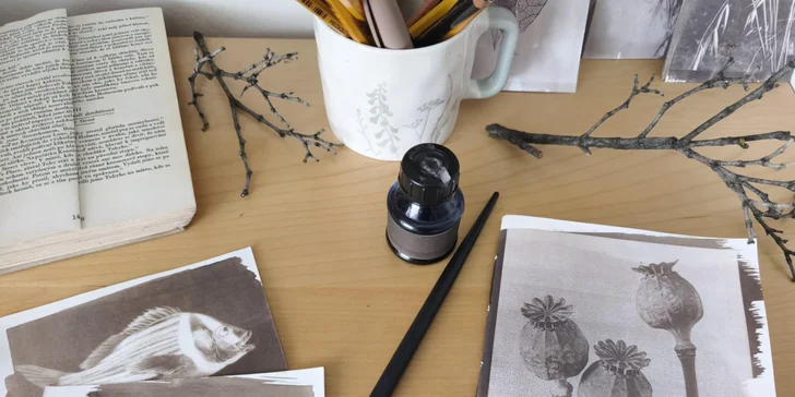 Umění staré fotografie: Workshop techniky Van Dyke Brown a knižní vazby pro 1 i 2 os.