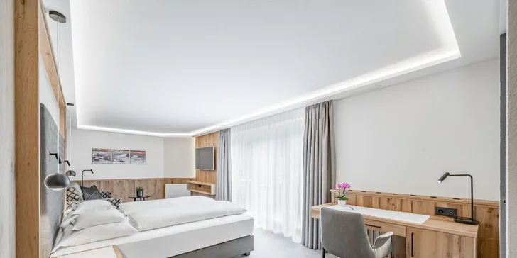Zimní pobyt v Tyrolsku: 4* Superior hotel u sjezdovky, polopenze plus a wellness