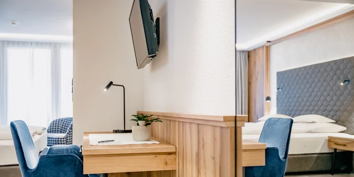 Zimní pobyt v Tyrolsku: 4* Superior hotel u sjezdovky, polopenze plus a wellness