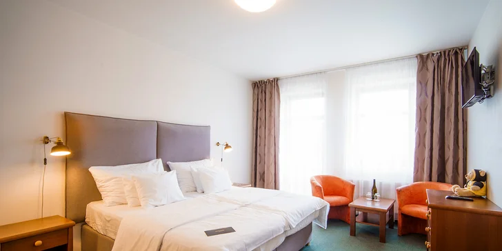 Krásný hotel v Krušných horách: neomezený wellness, polopenze a zábava