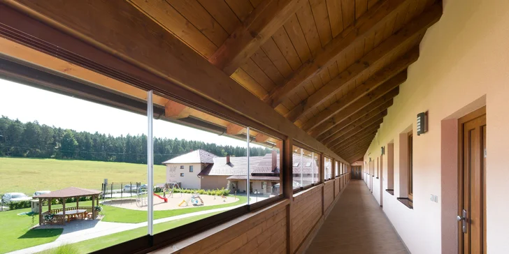 Odpočinek v penzionu Medličky na Vysočině: vč. stravy a wellness