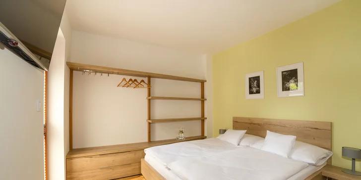 Malebné Valašsko: moderní apartmány ve Velkých Karlovicích až pro 12 osob