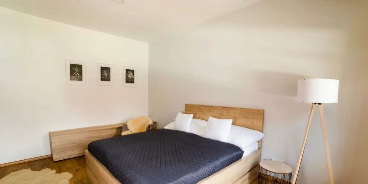 Malebné Valašsko: moderní apartmány ve Velkých Karlovicích až pro 12 osob