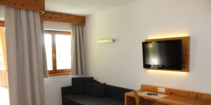 Dovolená v Jižním Tyrolsku: snídaně a wellness, 5 minut od skiareálu, super na túry i kola