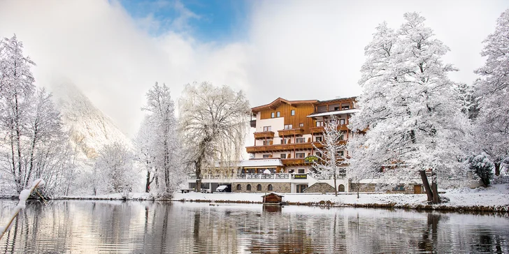 Tyrolská zimní dovolená: 4* hotel s polopenzí, neomezený wellness, karta výhod