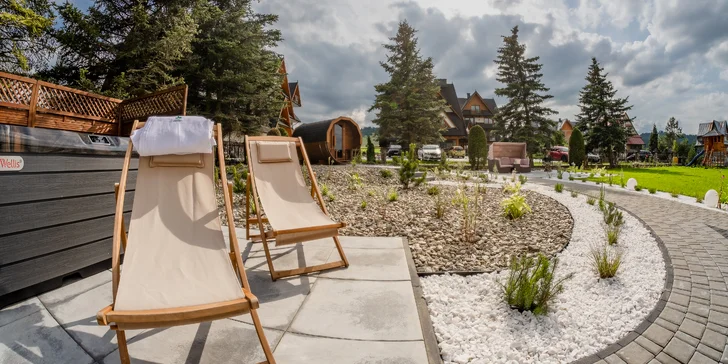Lesní apartmány kousek od aquaparku Terma Bania: wellness, snídaně a slevy na zábavu