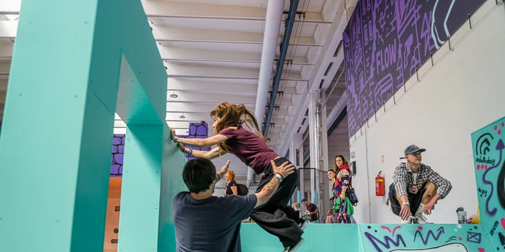 Vstupy pro děti do největšího a nejmodernějšího trampolínového parku na Moravě