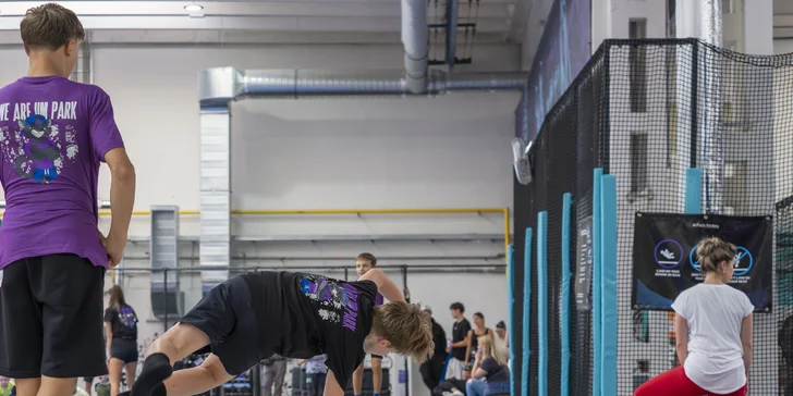 Vstupy pro děti do největšího a nejmodernějšího trampolínového parku na Moravě