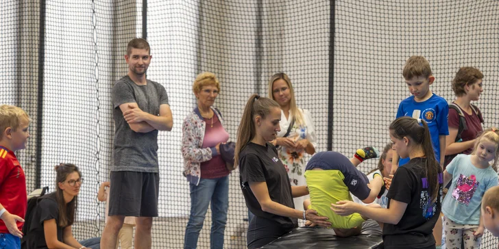 Vstupy pro děti do největšího a nejmodernějšího trampolínového parku na Moravě