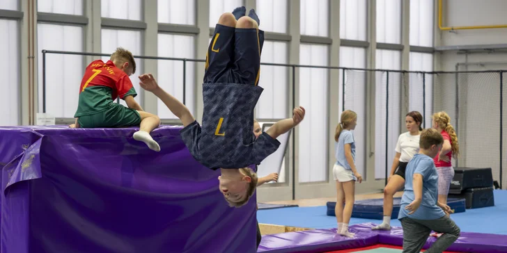 Vstupy pro děti do největšího a nejmodernějšího trampolínového parku na Moravě