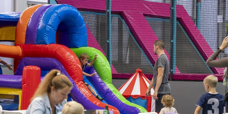 Vstupy pro děti do největšího a nejmodernějšího trampolínového parku na Moravě