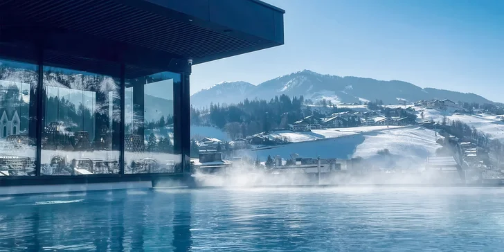 Krásný hotel ve Schladmingu: wellness a střešní bazén, polopenze plus, lanovka 300 metrů