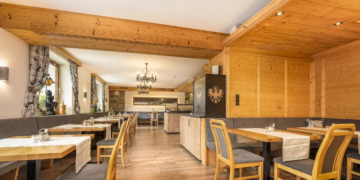 Dovolená v rakouských Alpách: 3* tyrolský hotel s polopenzí, wellness, karta výhod