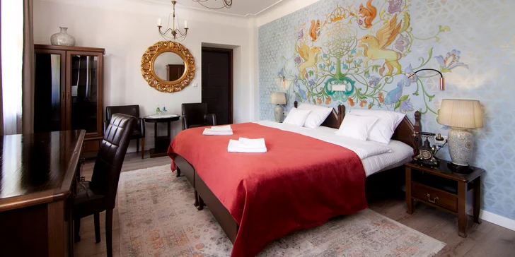 Boutique hotel v židovské čtvrti Kazimierz kousek od centra Krakova se snídaní nebo polopenzí